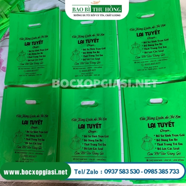 Thu Hồng chuyên in túi ni lông đẹp cho các shop Thu Hồng chuyên in túi ni lông đẹp cho các shop