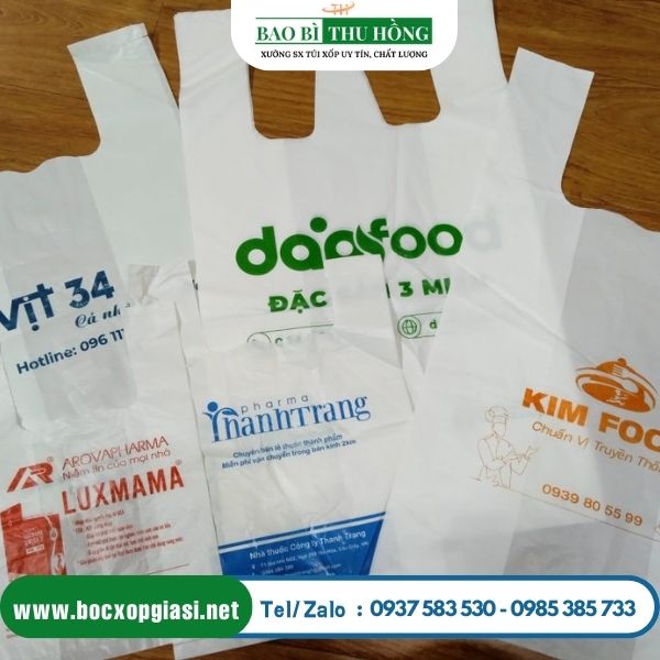 In túi nilon siêu thị với kích thước và màu sắc theo yêu cầu In túi nilon siêu thị với kích thước và màu sắc theo yêu cầu