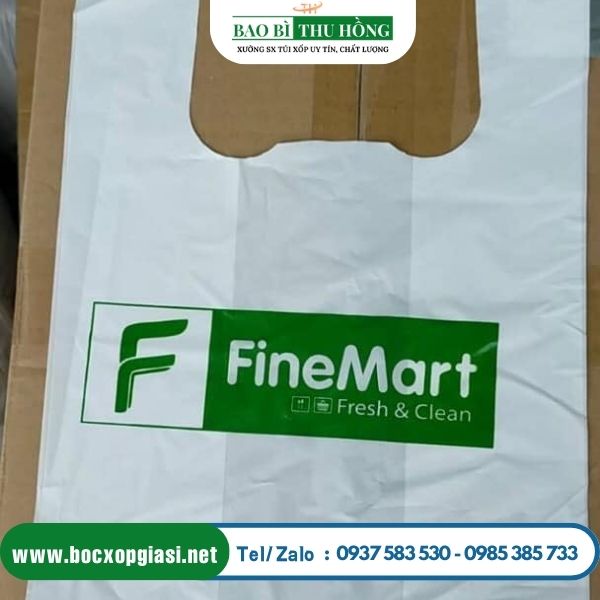 Túi nilon trắng sữa đựng thực phẩm cho mini shop Túi nilon trắng sữa đựng thực phẩm cho mini shop