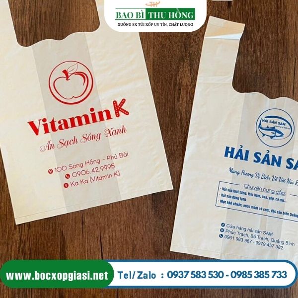 in túi nilon trắng sữa đựng thực phẩm cho các cửa hàng thực phẩm sạch in túi nilon trắng sữa đựng thực phẩm cho các cửa hàng thực phẩm sạch