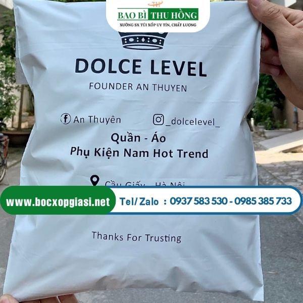 In túi niêm phong cho shop quần áo và phụ kiện In túi niêm phong cho shop quần áo và phụ kiện