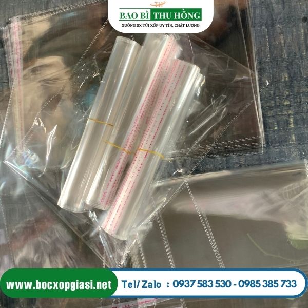 Sản xuất túi opp bóng kính dán miệng giá rẻ nhất, chất lượng nhất  Sản xuất túi opp bóng kính dán miệng giá rẻ nhất, chất lượng nhất