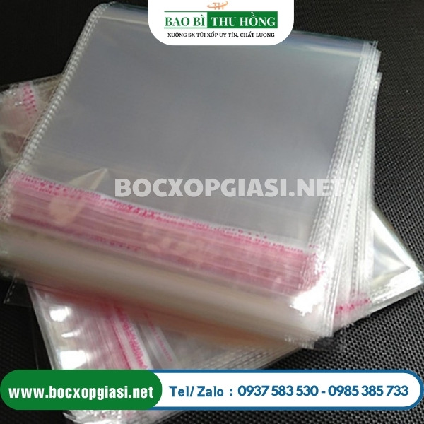 Túi opp với dải keo tự dính tiện lợi Túi opp với dải keo tự dính tiện lợi