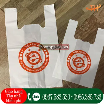 TÚI XỐP SỮA 2 QUAI ĐỰNG ĐỒ ĂN VẶT