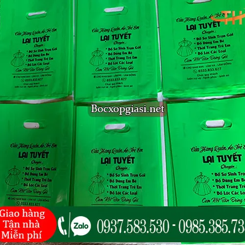 In túi hột xoài giá rẻ - Thiết kế logo theo yêu cầu.