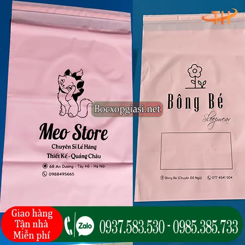 In túi niêm phong giá rẻ - Tư vấn thiết kế logo theo yêu cầu