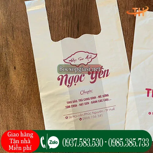 TÚI XỐP SỮA 2 QUAI ĐỰNG THỰC PHẨM