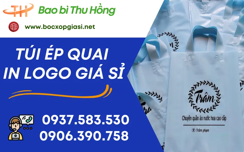 Nhận in miễn phí giao tận nơi túi ép quai in logo theo yêu cầu tại TP HCM