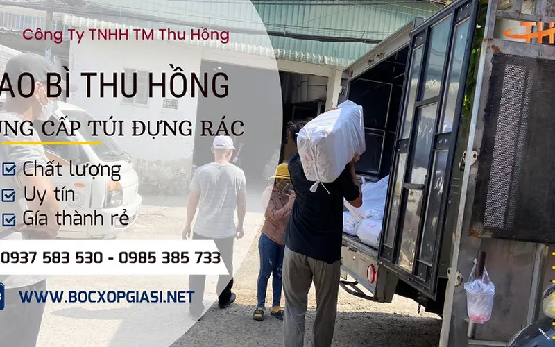 700 kg túi đựng rác công nghiệp 70x90 và 90 x120 cm giá sỉ đi Đồng Nai.
