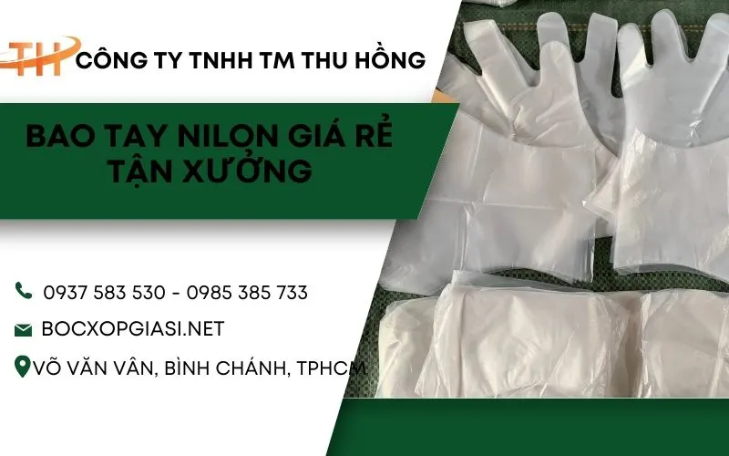 Nơi bán bao tay nilon uy tín chất lượng chế biến thực phẩm