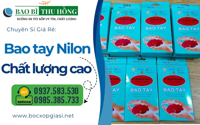 Nhu cầu dùng găng tay nilon tăng vì sao