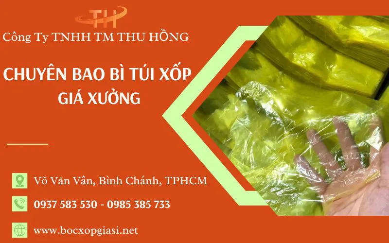 Bọc nilon - Cơ sở sản xuất túi ni lông giá sỉ.