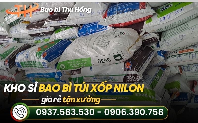Kho Sỉ Bao Bì Túi Xốp Nilon Giá Rẻ Giao Nhanh Tại TPHCM
