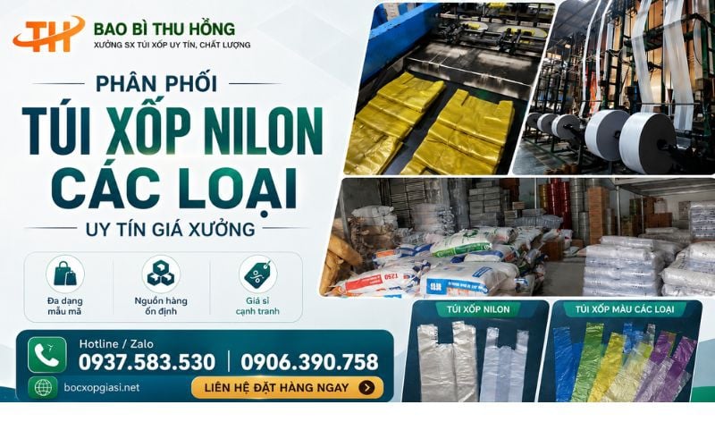 Nơi Phân Phối Túi Xốp Nilon Uy Tín Giá Rẻ Tại TPHCM Hiện Nay
