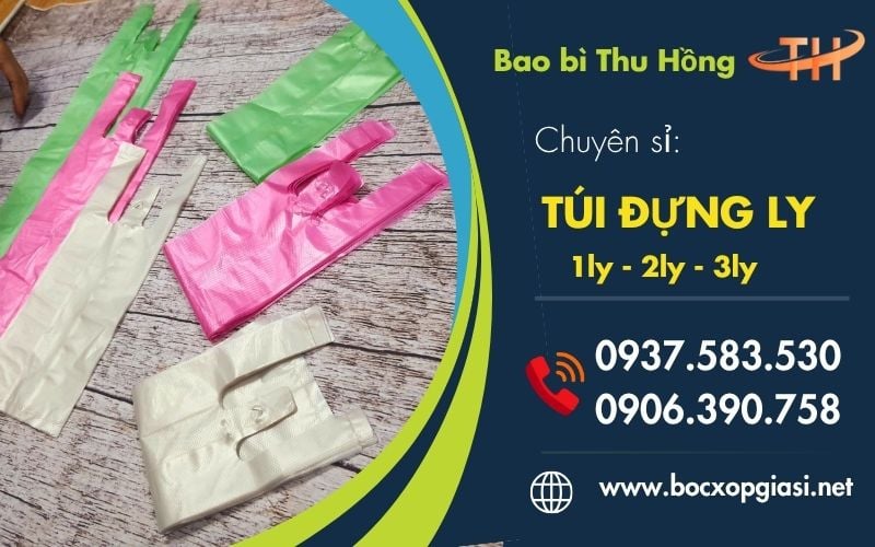 Túi Đựng 1 Ly 2 Ly 3 Ly Giá Sỉ – Giao Nhanh Tại HCM