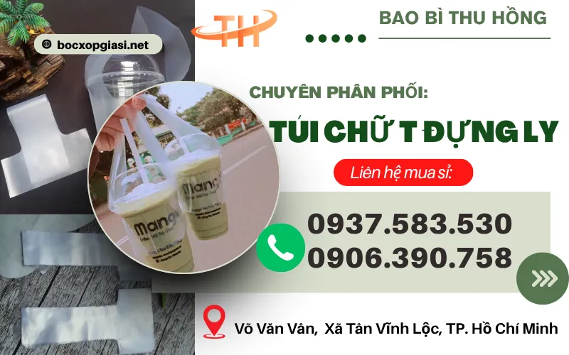 Bỏ sỉ túi chữ T giá rẻ nguồn hàng ổn định tại HCM