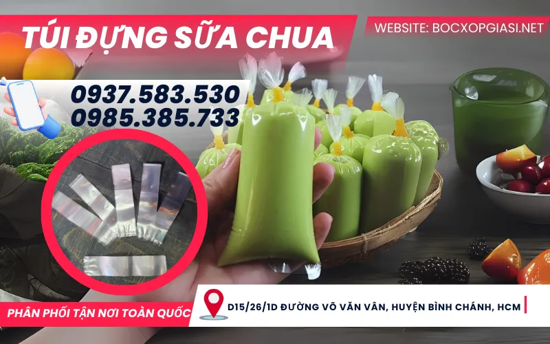 Mua túi nilon đựng sữa chua ở đâu uy tín, giá tốt