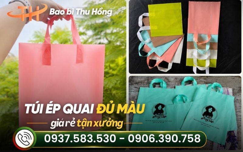 Túi Hột Xoài Ép Quai Ngang Đủ Màu Giá Sỉ, Nhận In Logo Theo Yêu Cầu