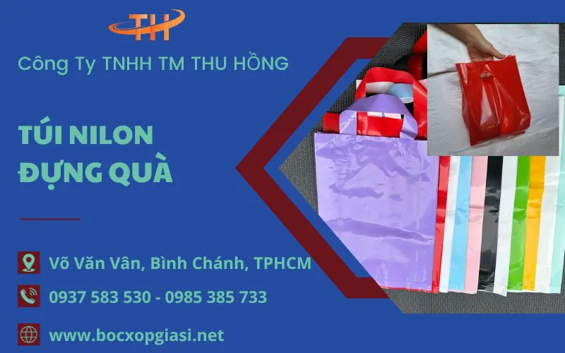 Túi nilon đựng quà giá rẻ có nhiều mẫu đẹp nhất tại TpHCM