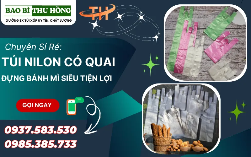 Mua túi nilon đựng bánh mì ở đâu giá tốt chất lượng cao