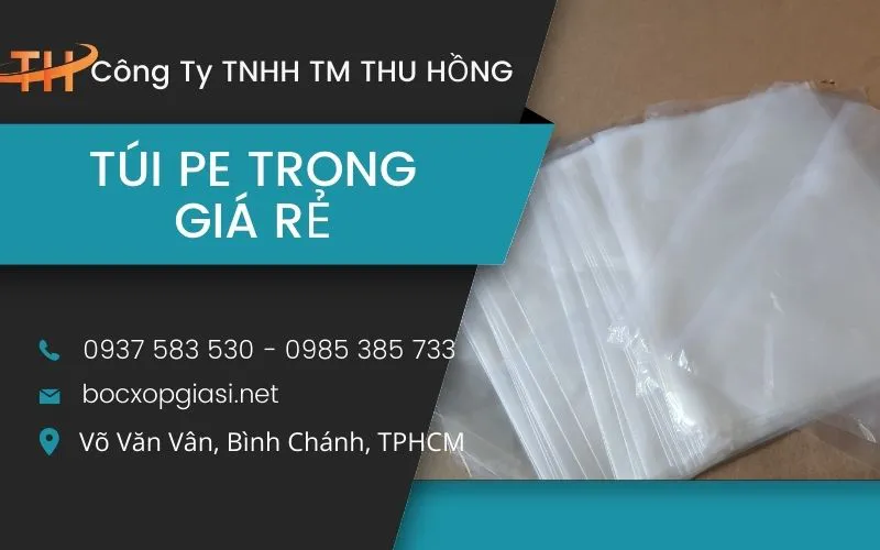 Mua túi PE trong giá rẻ đa dạng mẫu mã tại TPHCM