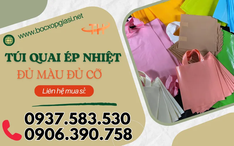 Ở đâu bán túi quai ép nhiệt có in sẵn giá rẻ
