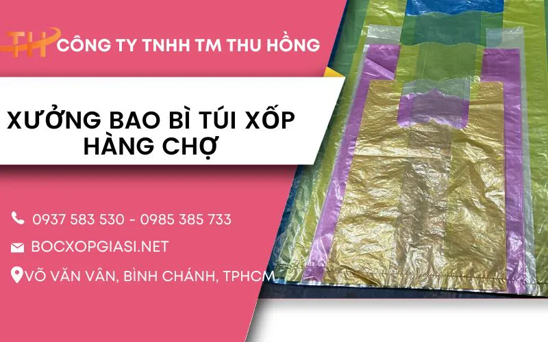 Túi nilon - Túi xốp trơn, túi bóng mỡ hàng chợ