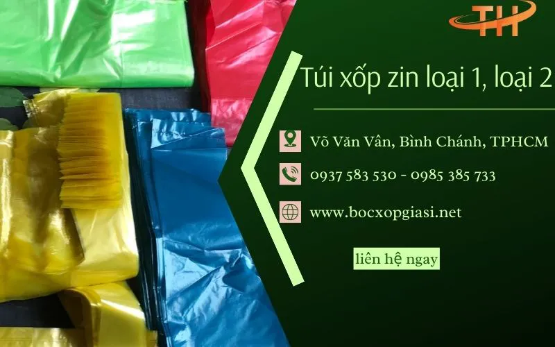Chỗ bán Túi xốp zin loại 1, loại 2 giá siêu hấp dẫn tại TpHCM