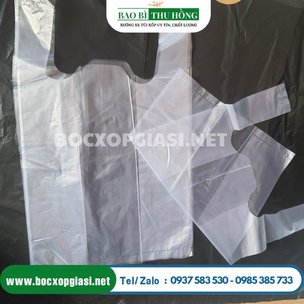 Túi xốp nilon 2 quai Túi xốp nilon 2 quai