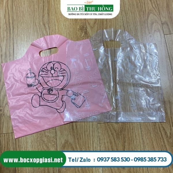 Túi đựng trà sữa 2 ngăn Túi đựng trà sữa 2 ngăn