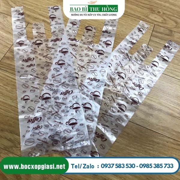 Túi đựng ly in sẵn phù hợp cho các cửa hàng kinh doanh cafe Túi đựng ly in sẵn phù hợp cho các cửa hàng kinh doanh cafe