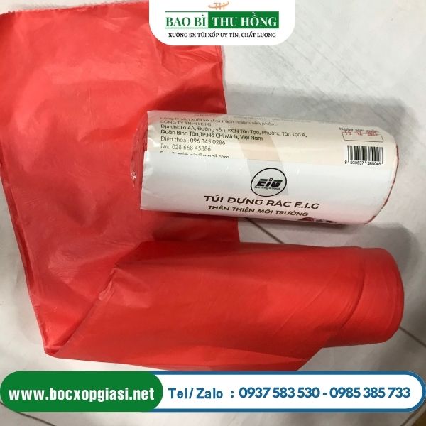 Túi đựng rác cuộn thân thiện môi trường Túi đựng rác cuộn thân thiện môi trường