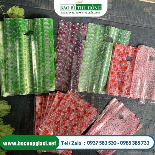 Túi hột xoài PP in giá rẻ đa dạng màu sắc kích thước  Túi hột xoài PP in giá rẻ đa dạng màu sắc kích thước