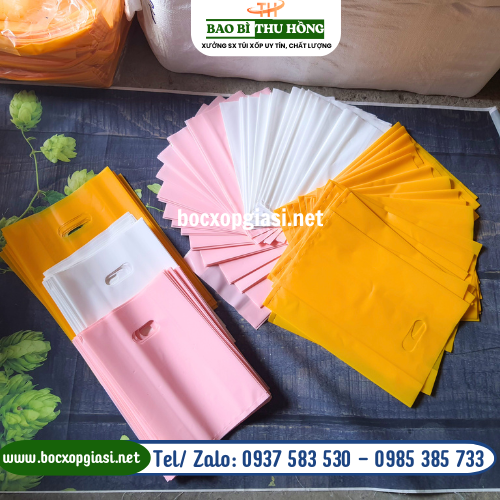 Túi hột xoài pe nhiều màu Túi hột xoài pe nhiều màu