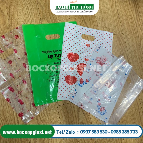 Túi nilon hột xoài PE Túi nilon hột xoài PE