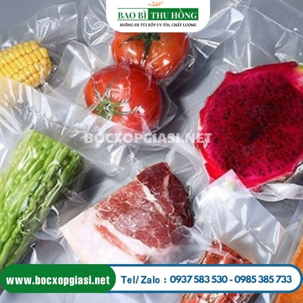 Túi hút chân không thực phẩm Túi hút chân không thực phẩm