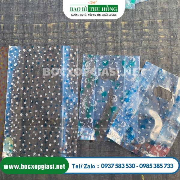 Túi hột xoài pp trong cứng in họa tiết Túi hột xoài pp trong cứng in họa tiết