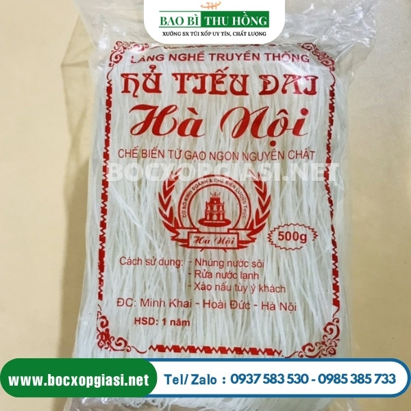 túi pp kiếng đựng hủ tiếu khô túi pp kiếng đựng hủ tiếu khô