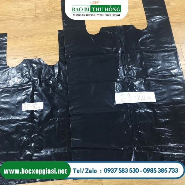 Túi đựng rác đen 2 quai Túi đựng rác đen 2 quai