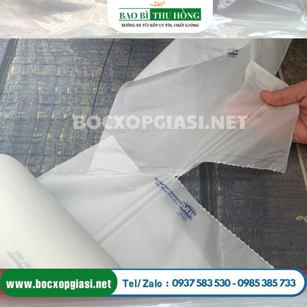 Mỗi túi có đường gân dễ xé đứt Mỗi túi có đường gân dễ xé đứt