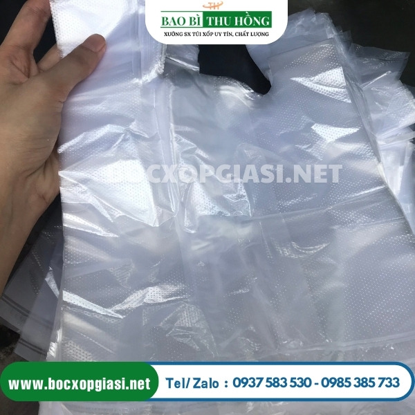 Túi xốp trắng gai Túi xốp gai trắng