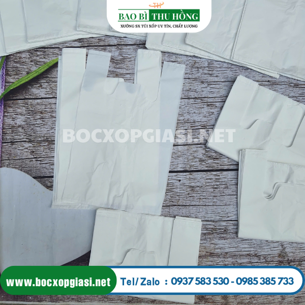 Túi xốp HD trắng sữa Túi xốp HD trắng sữa