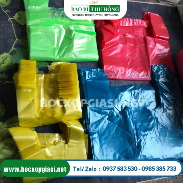 Túi nilon zin chất lượng đủ màu Túi nilon zin chất lượng đủ màu