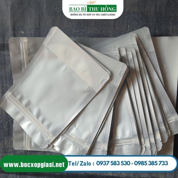 Túi zipper bạc Túi zipper bạc