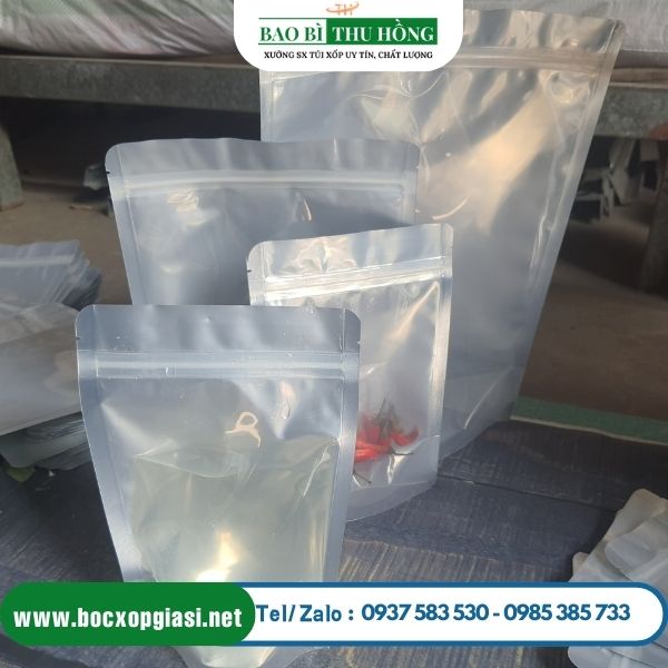 Túi zip đáy đứng Túi zip đáy đứng