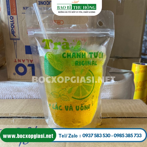mẫu túi trà chanh in sẵn mẫu túi trà chanh in sẵn