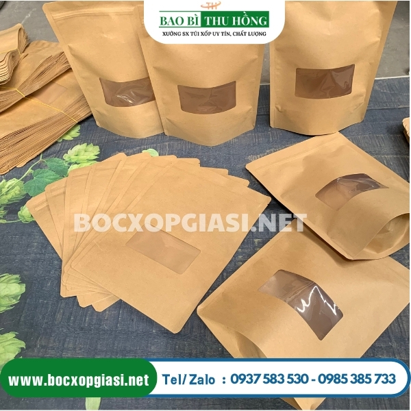 Thu Hồng chuyên cung cấp túi giấy zipper kraft giá sỉ rẻ tại TpHCM Thu Hồng chuyên cung cấp túi giấy zipper kraft giá sỉ rẻ tại TpHCM