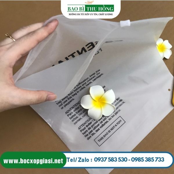 Túi zip khóa kéo in logo Túi zip khóa kéo in logo