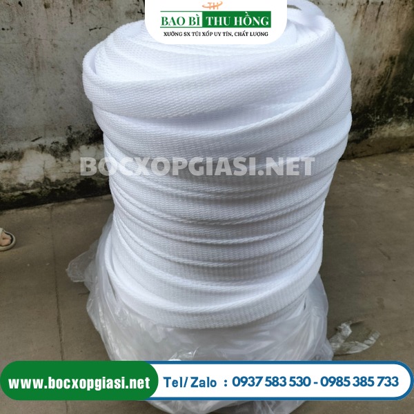 Xốp lưới trắng dạng cuộn Xốp lưới trắng dạng cuộn