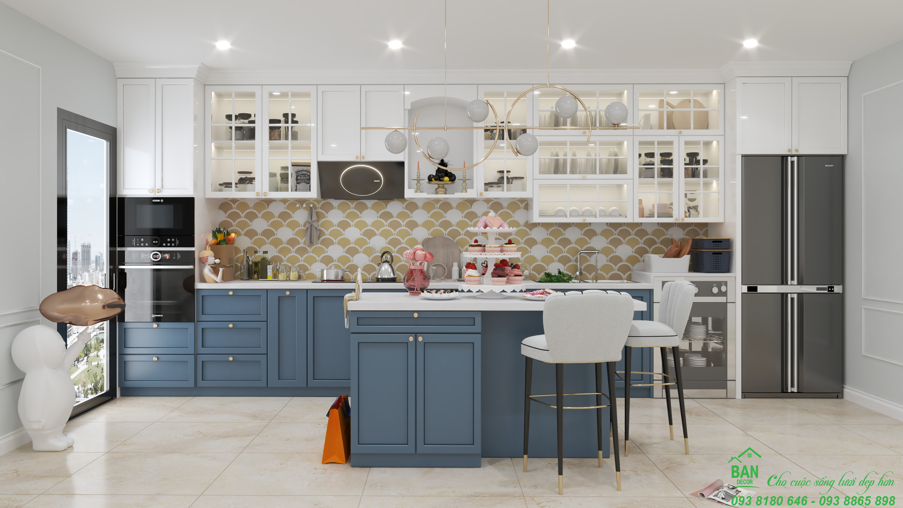 Thiết kế và thi công nội thất chung cư